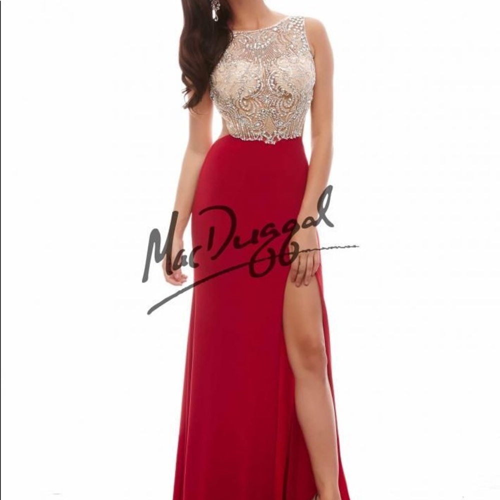 Cassandra Stone by Mac Duggal prom dress